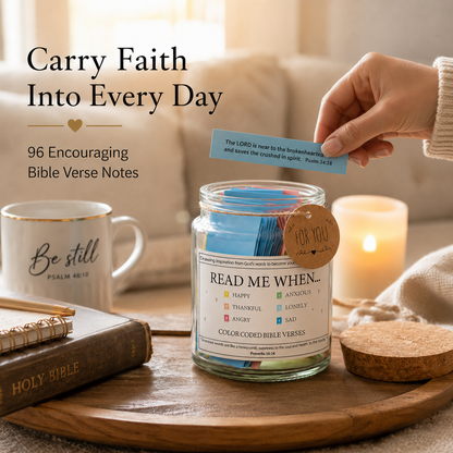 Bible Verse Jar Gift Kit