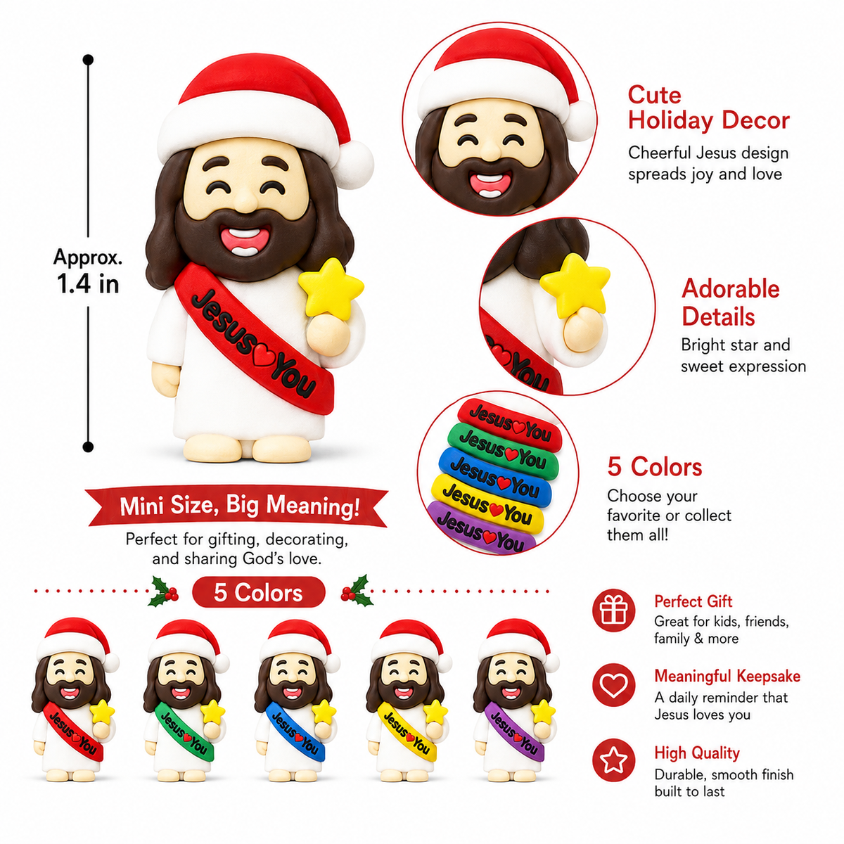 Little Christian Jesus Figures