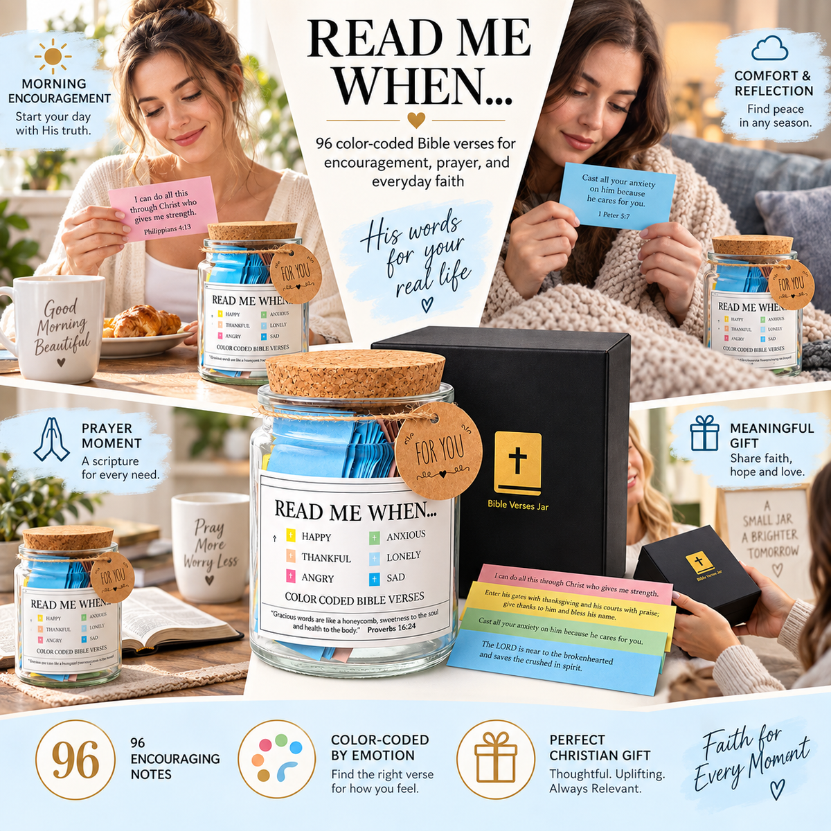 Bible Verse Jar Gift Kit