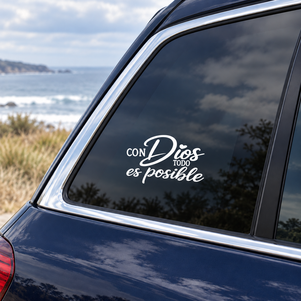 Con Dios Todo Es Posible Spanish Christian Car