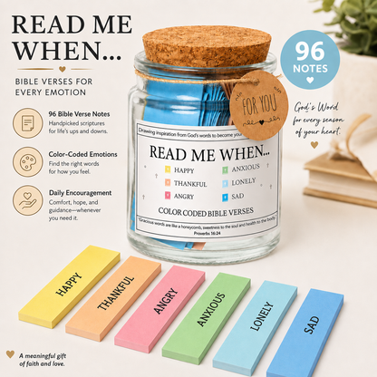 Bible Verse Jar Gift Kit