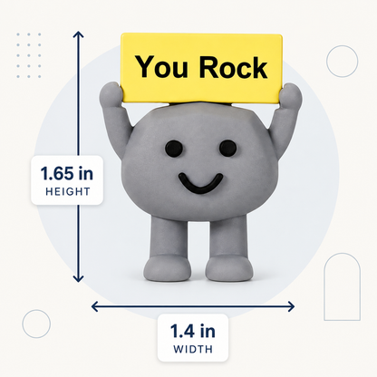 Mini You Rock Figurines
