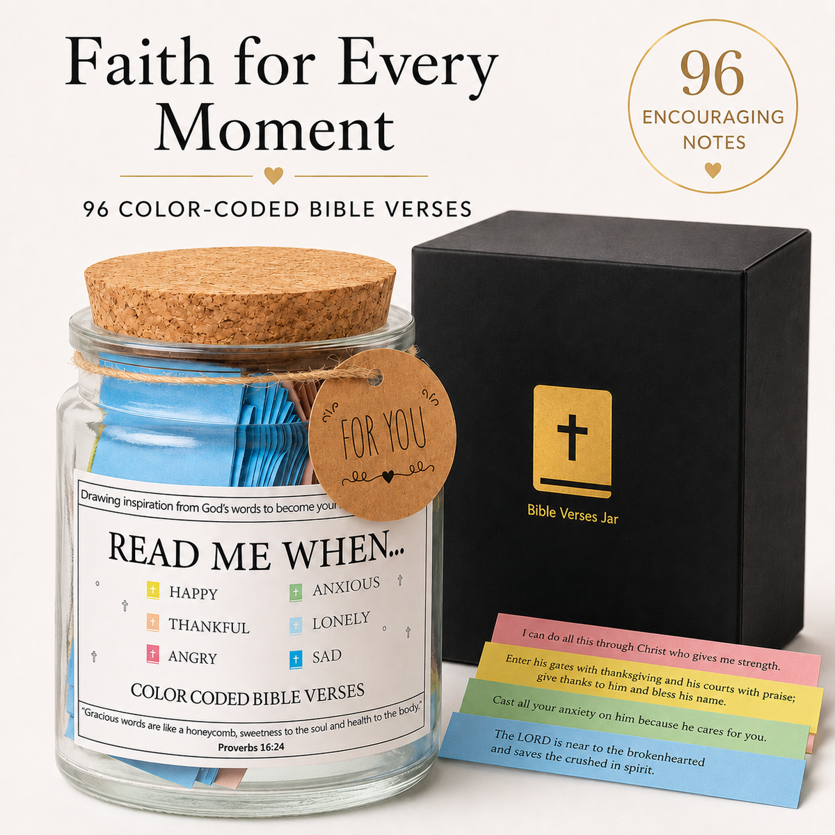 Bible Verse Jar Gift Kit