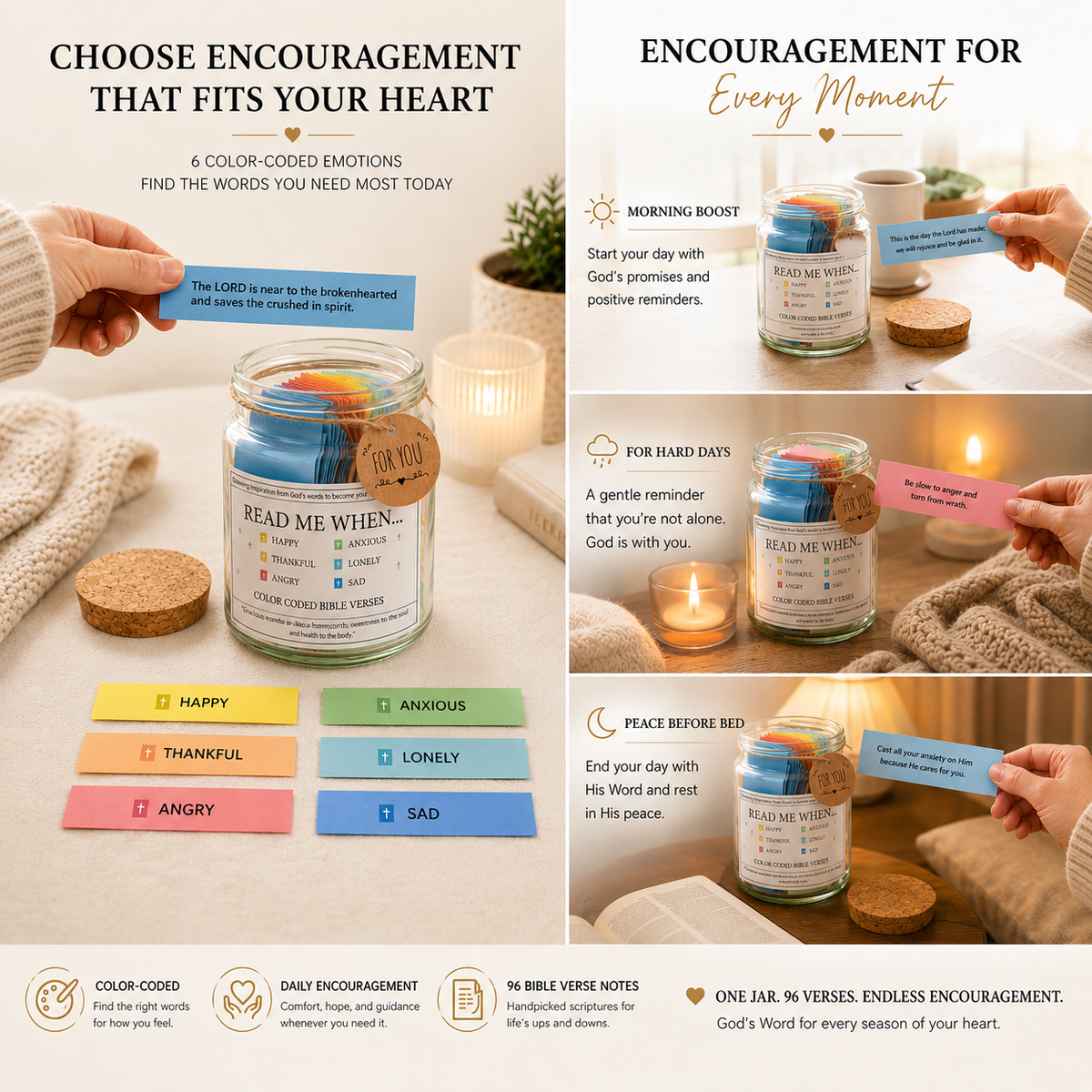 Bible Verse Jar Gift Kit